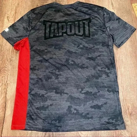 TAPOUT MPS Tee Shirt Work Out Shirt “We Dare You To Test Your Limits” Size M - Picture 3 of 7